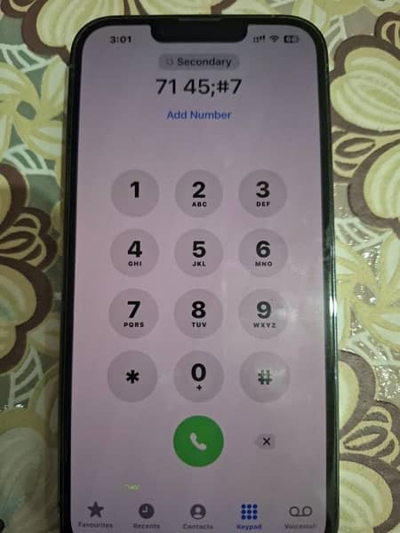 Iphone 13pro 256 gb with dead pixels PTA approved 1