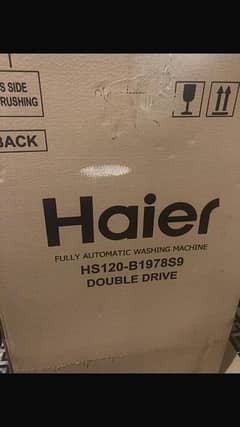 haier fully automatic washing  machine 0