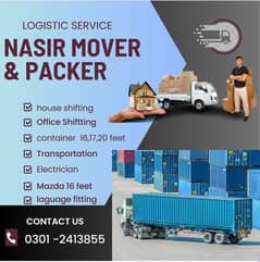 House Moving Service in all Karachi- Shazore -Mazda -Suzuki for rent