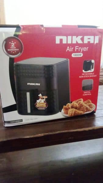 Nikai Air Fryer Brand New 6