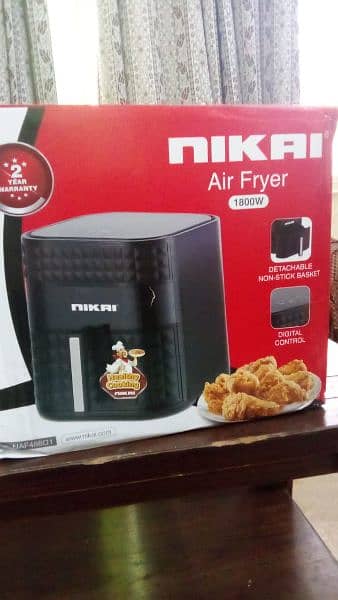 Nikai Air Fryer Brand New 8