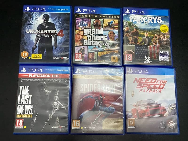 PS4 games each for 3500 0