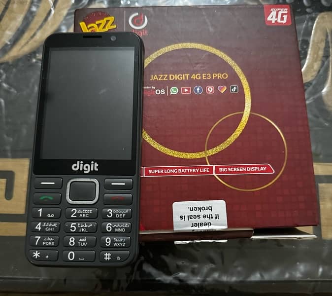 JAZZ DIGIT 4g e3 PRO NEW CONDITION 3