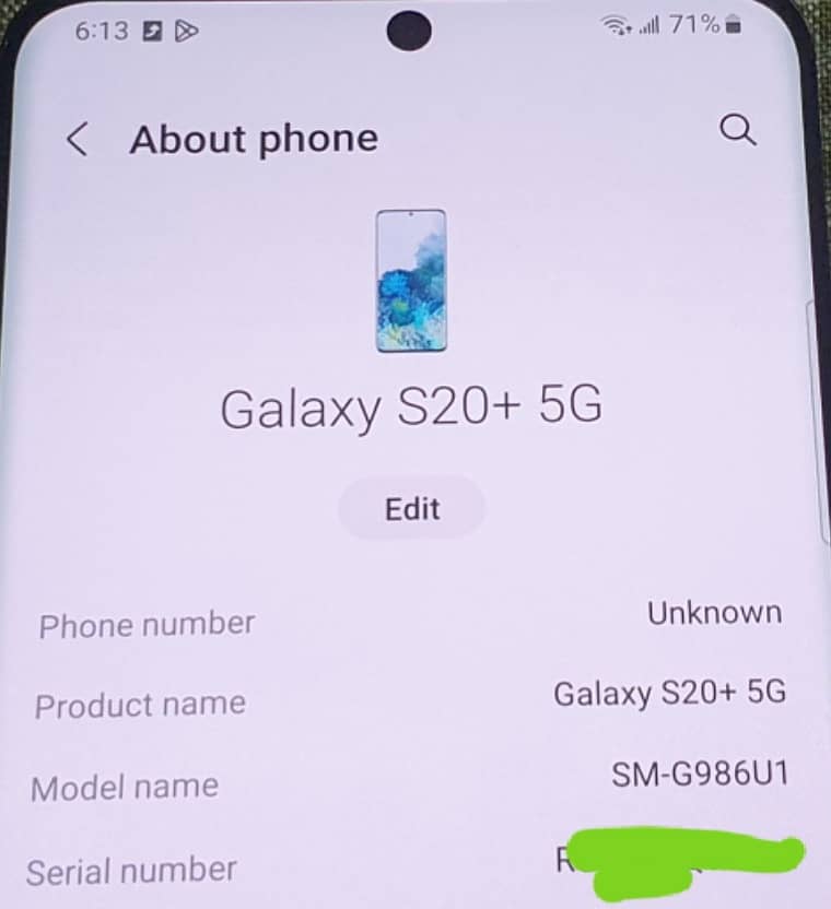 S20 Plus 5G Snapdragon processor 12gb ram official pta approved. 6