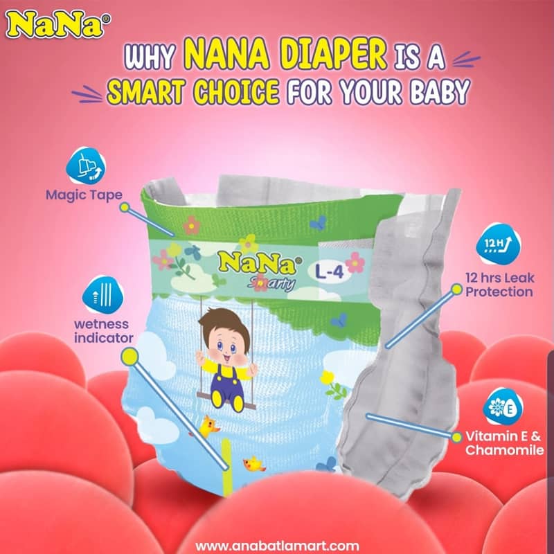 *Diaper | Bona Papa Magic | Nana smarty Diaper| BABY  DIPER* 5