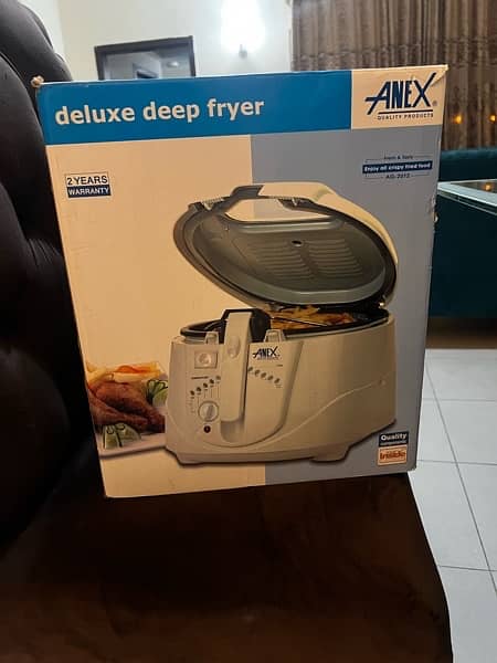 Anex delux deep fryer 1