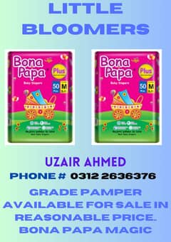 Diaper | Bona Papa Magic | Nana smarty Diaper| BABY  DIPER 0