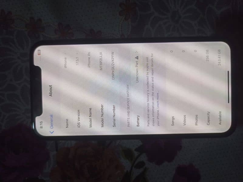 iphone Xs non pta 256gb non pta Gold 5