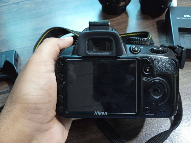 Nikon D3100 DSLR With 18 -55 mm And 50mm 1.8D 9