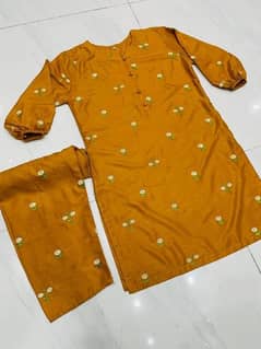 *2pcs women's linen suit|Womens unstiched suits|Ladies lawn suits *