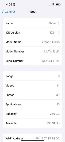 Iphone 13 Pro 256/Gb 6