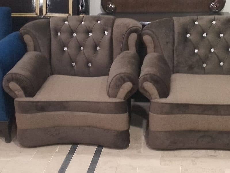 #Chinioti sofa set #wooden sofa #7seater and 5seater sofa #Simple sofa 19