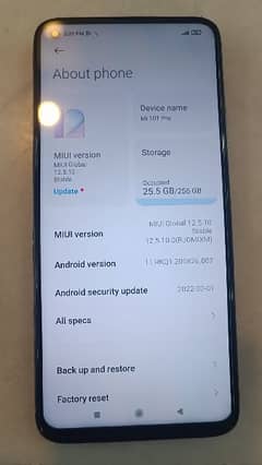 mi 10 t pro 8.256 GB IME change life time