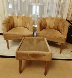 Chairs with Coffee Table