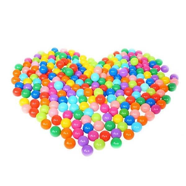 Pack of 50Pcs Soft Plastic Ocean Balls Baby Kid Swim Toy 2