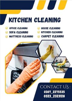 Kitchen Cleaning, Carpet Cleaning, Mattres Cleaning in all karachi