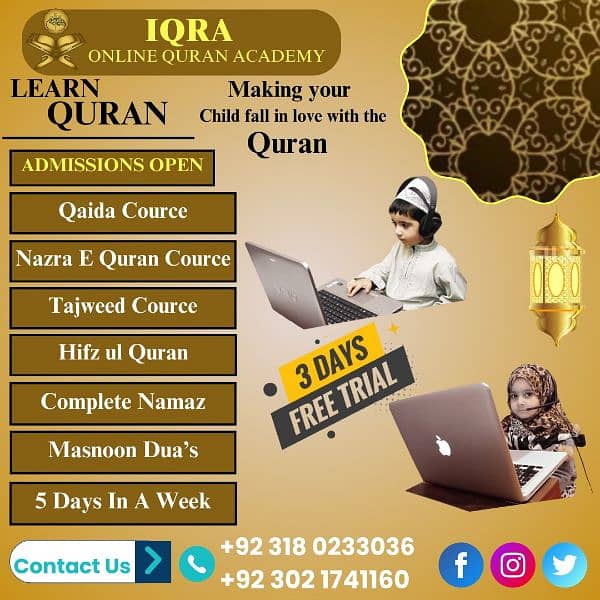 Online Quran tutoring 0