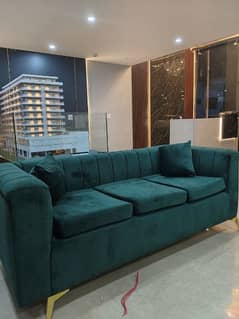 Green Fabric sofa