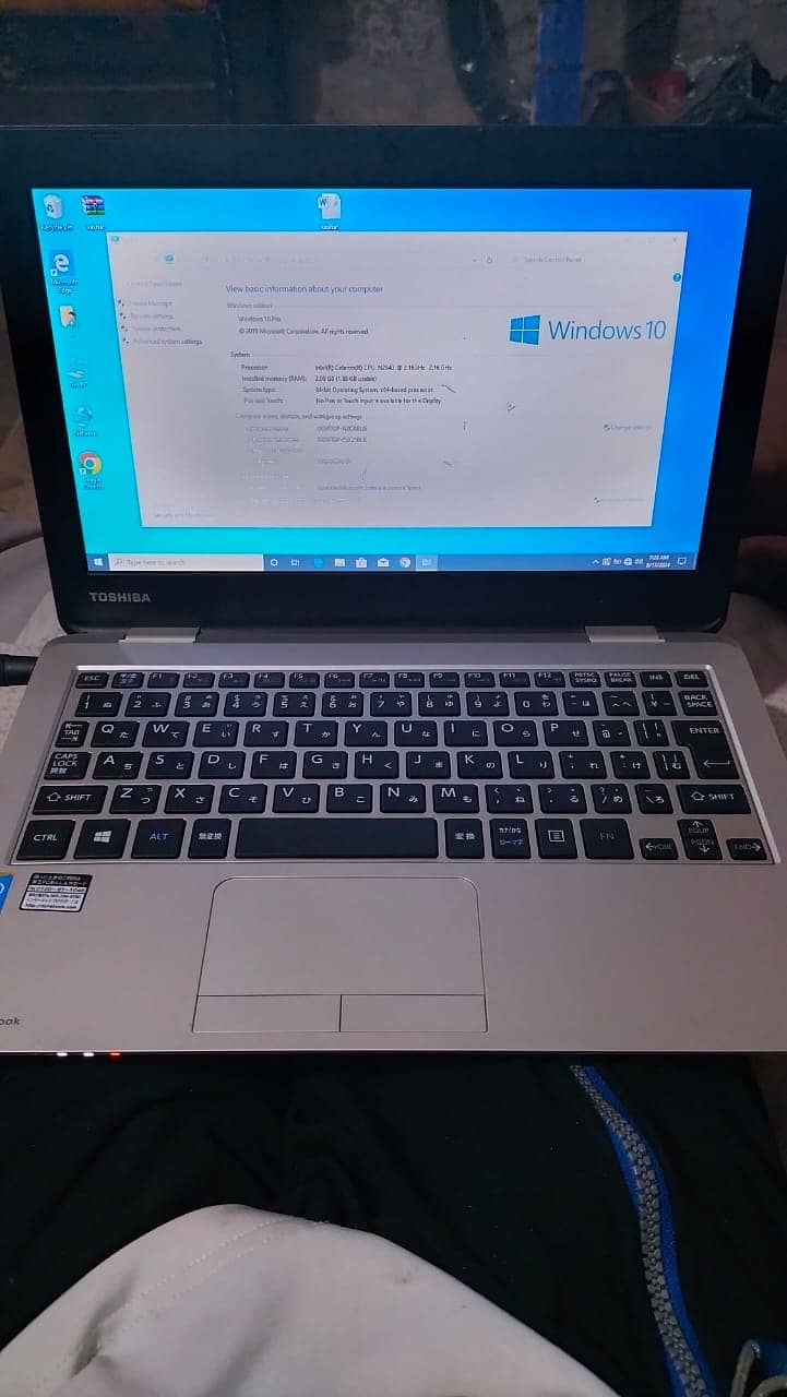 Toshibha laptop 1