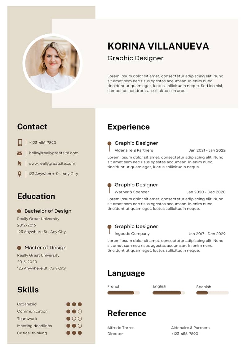 Professional CV/Resume Designers 2