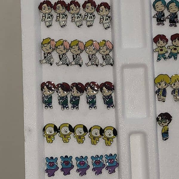 BTS Member Enamel Pins 8