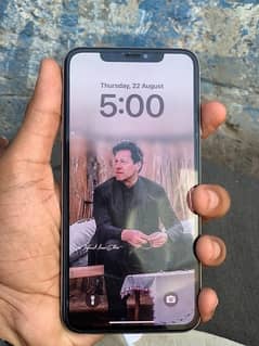 iPhone X s max non pta 255gb back glass cracked Face ID failed