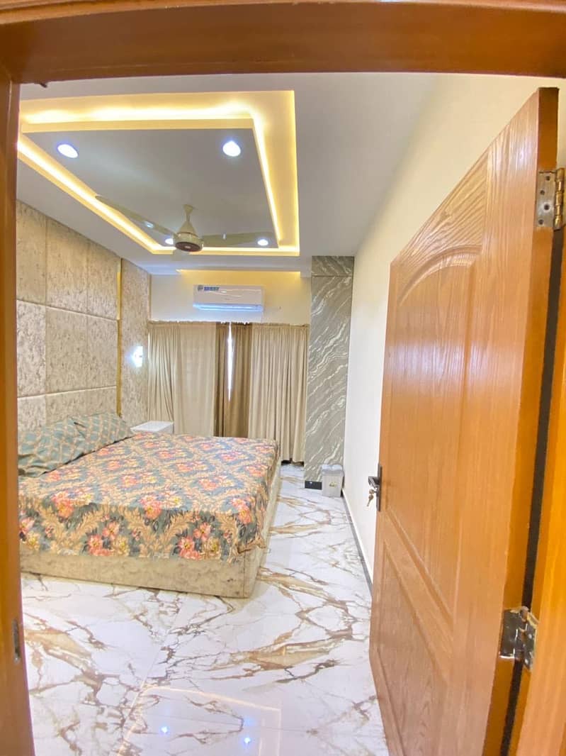 Brand New Two Bed Fully Furnished Apartment For Per Rent In Bahria Town Phase 7 10