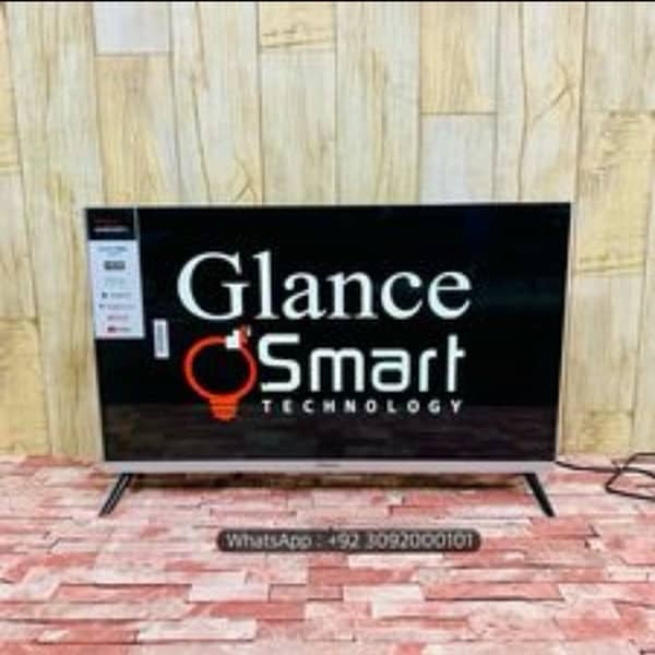 New 32" Smart Led Tv New Model |  Voice Remote Boderless Glance 0