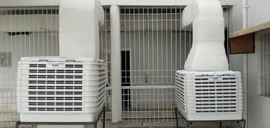 Evaporative Air Cooler with Ducting 0