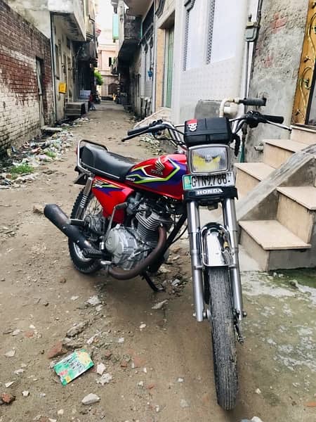 Honda 125 2017 model new condition 1