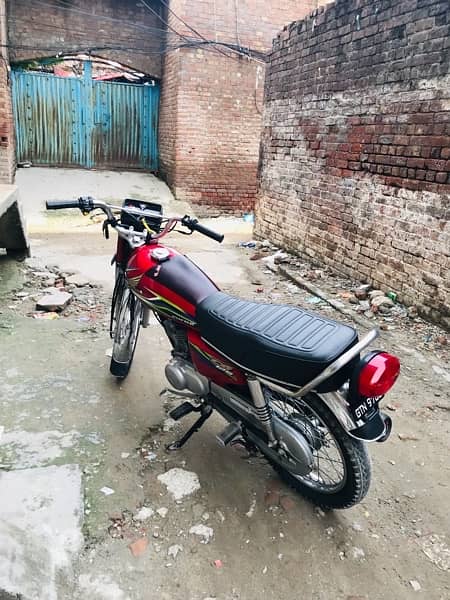 Honda 125 2017 model new condition 2