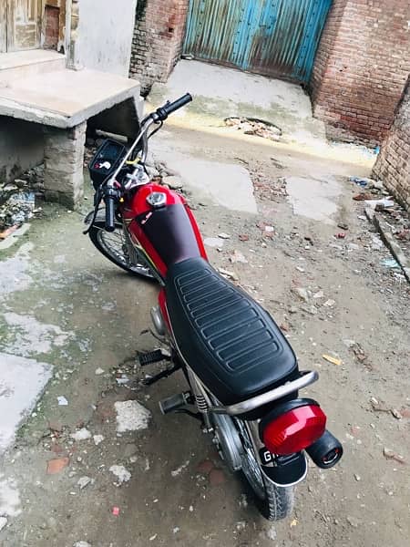 Honda 125 2017 model new condition 4