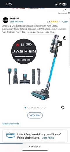 tower RVL30 vacuum cleaner & jashen js-AV02A01 disply cordless vacum