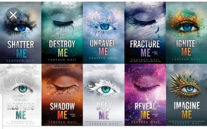 Shatter Me Series (10 novels) 1