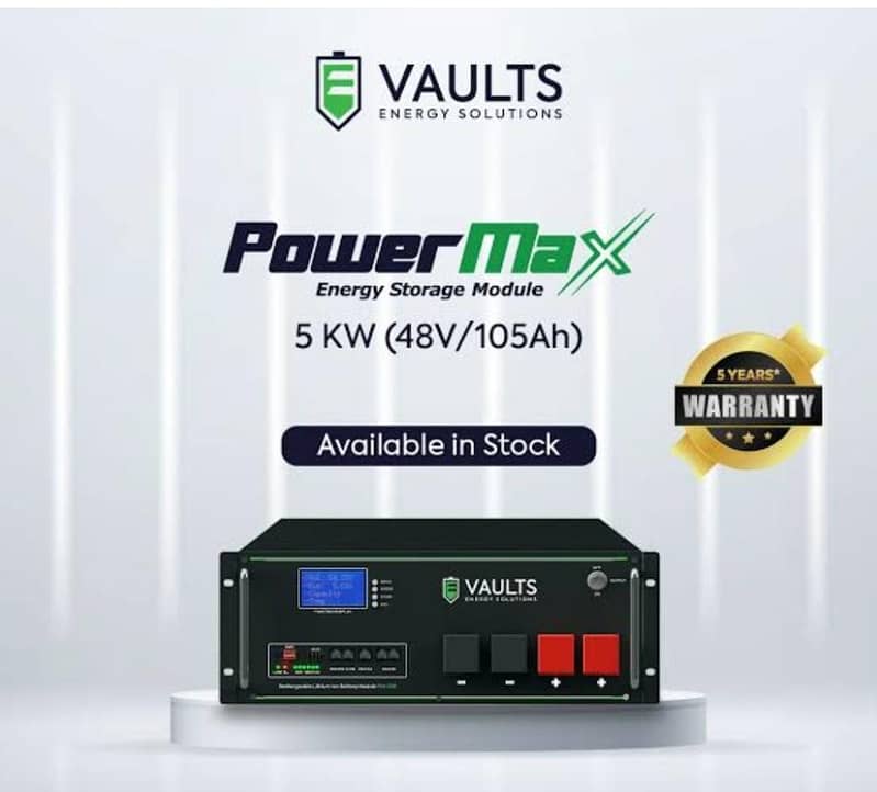 Power Max Energy Module 5 KW (48V/105Ah/Battery for sale/Lithium Ion 1