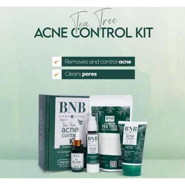 4 in 1 Organic Acne Control Kit 1