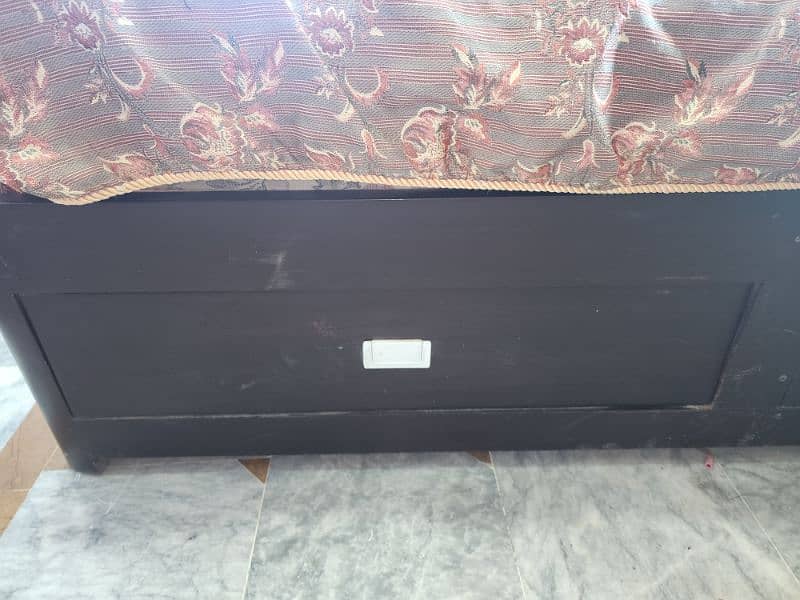 pure wood bed Queen size 3