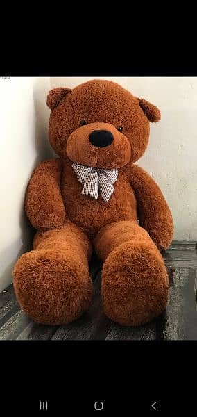 3.6 feet brown colour teddy bear 0