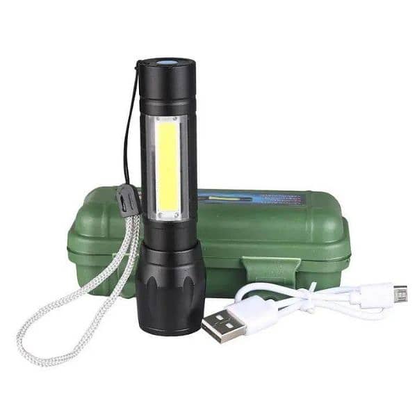 USB rechargeable mini flashlight 4