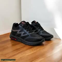 black jogger shoes