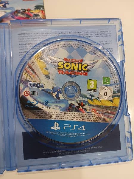 PS4 Game Team Sonic Racing
30th anniversary 
Arcade game 0