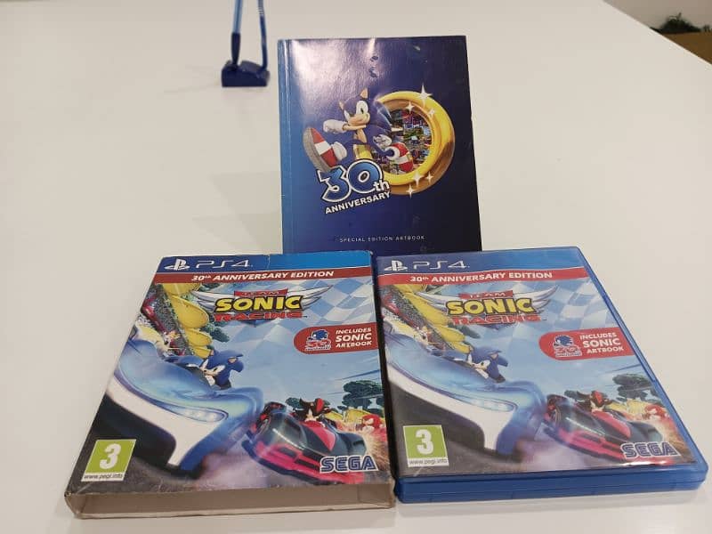 PS4 Game Team Sonic Racing
30th anniversary 
Arcade game 3