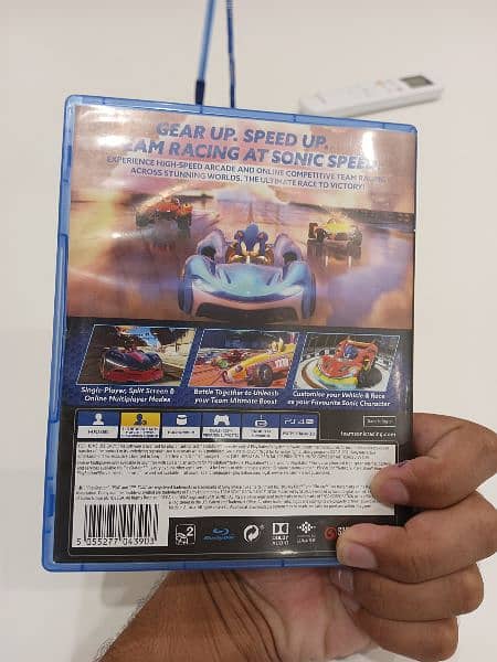 PS4 Game Team Sonic Racing
30th anniversary 
Arcade game 4