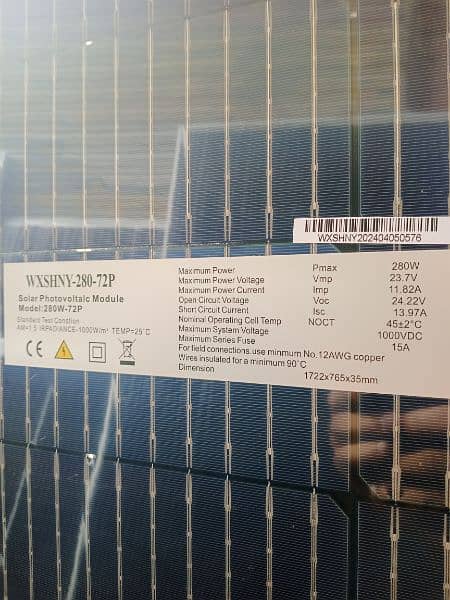 32 solar panels 280 watts Double Glass 1