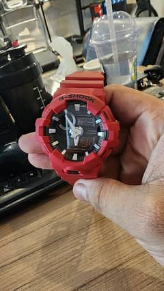 G Shock Red Edition