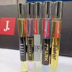 Pack of 5 unisex pocket perfume 35ml