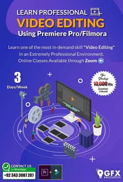 Learn one of the most in demand skill video editing and earn money