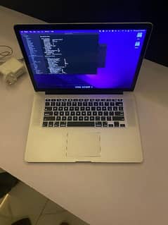 APPLE MAC BOOK PRO 2015 MID 15 RATINA DISPLAY CONDITION 9/10 0