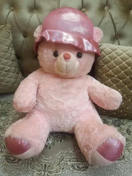 pink Teddy bear 3 feet 1