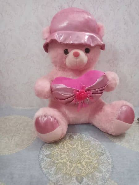 pink Teddy bear 3 feet 2